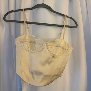 Sunday Best Cream Bustier Bra